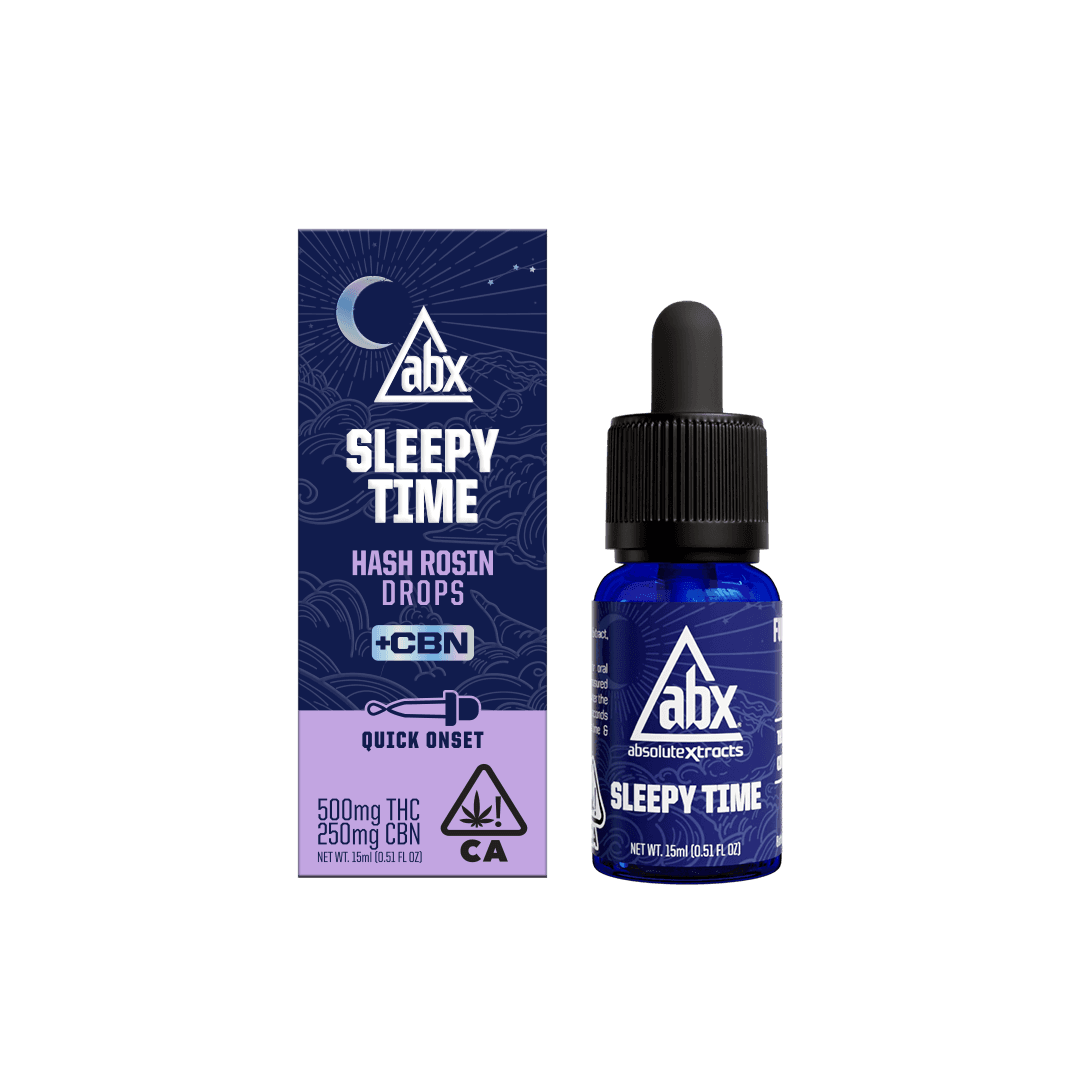 Photograph of product: ABX Sleepy Time Solventless + CBN Drops 15ml