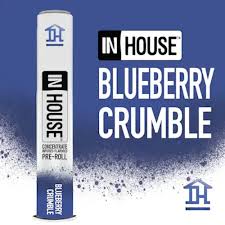 Photograph of product: Blueberry Crumble | Infused Pre Roll | 0.75g (H)
