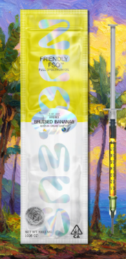 Photograph of product: BRUISED BANANA 1G NUCLEUS CURED RESIN RSO