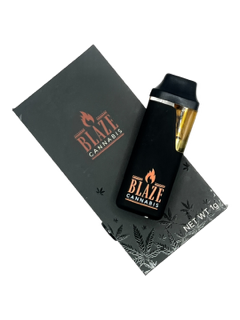 Photograph of product: Blaze LD Disp. 1g Strawnana Boat