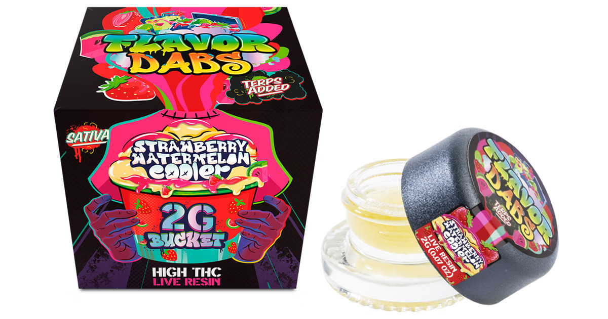 Photograph of Product: Strawberry Watermelon Cooler Live Resin Loud & Clear