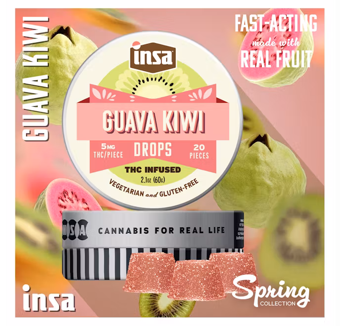 Photograph of product: Guava Kiwi | Gummies | 100mg