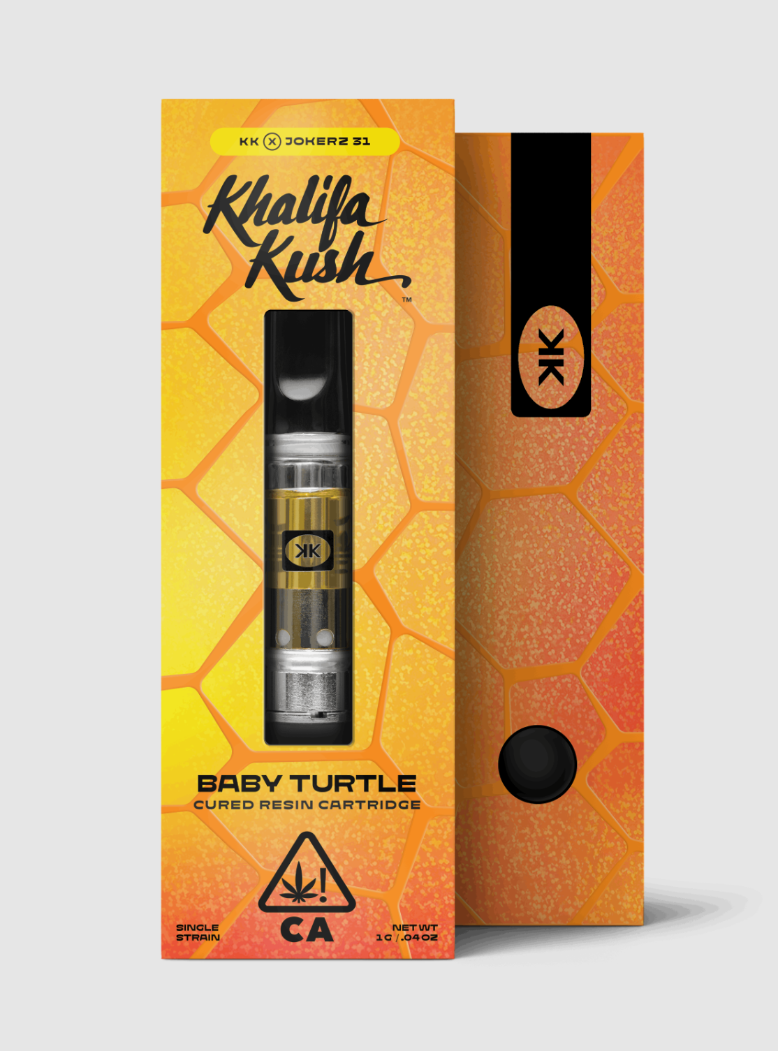 Photograph of product: Baby Turtle (H) Cured Resin Cart 1g