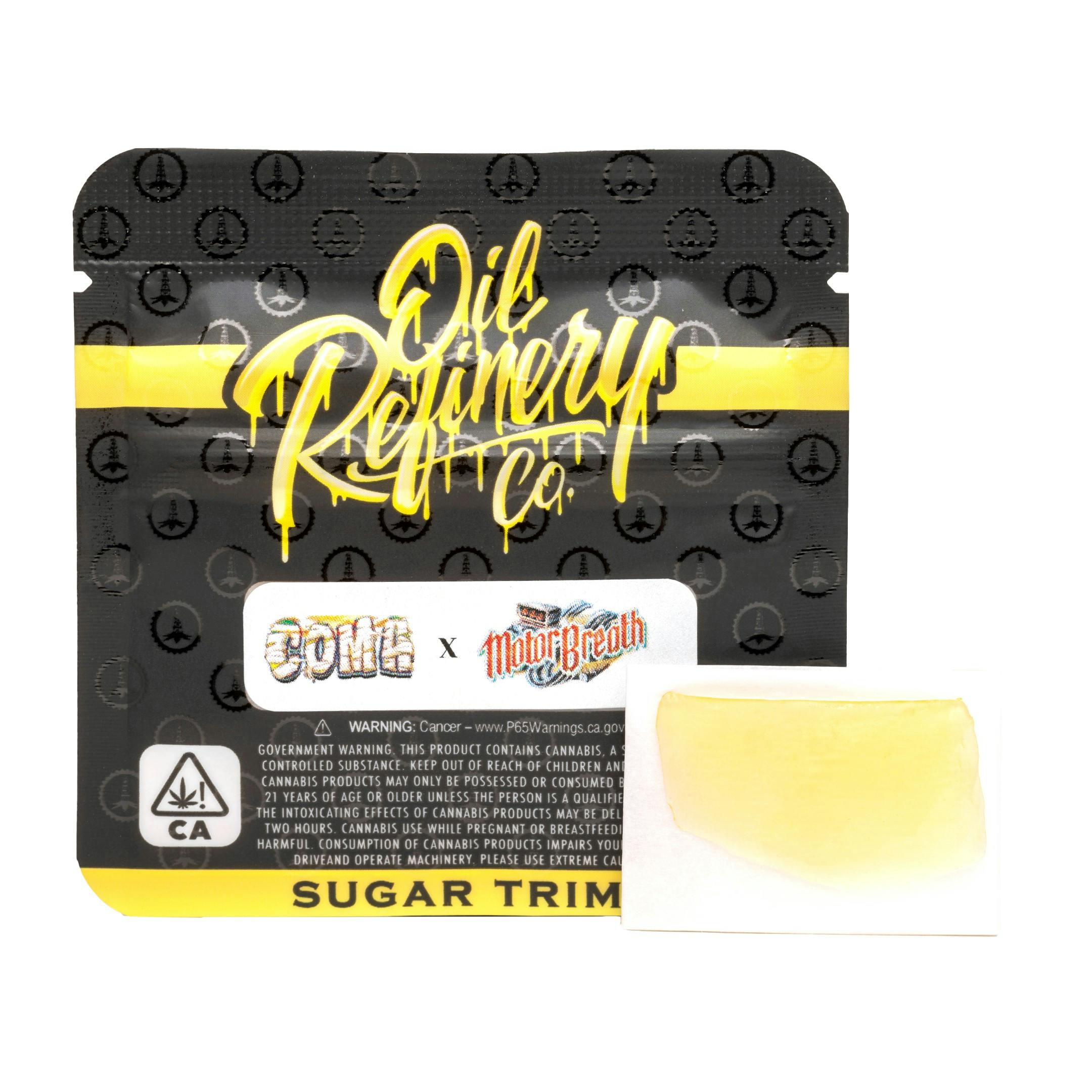 Photograph of product: Oil Refinery Co. | Coma x MotorBreath - .5g Sugar Trim