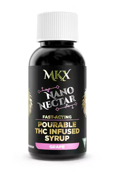 Photograph of product: MKX Infused Syrup 200mg Grape