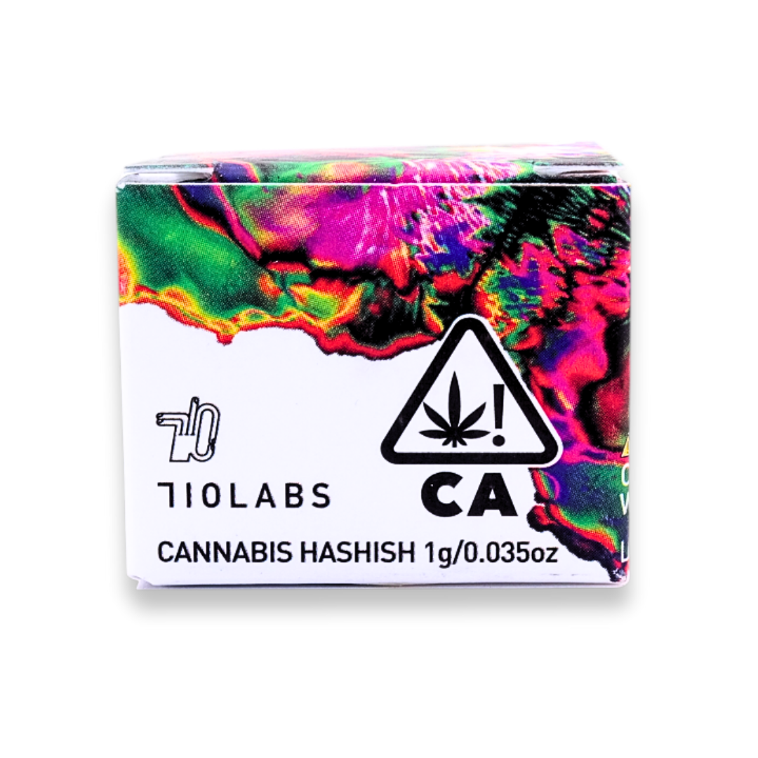 Photograph of product: 710 Labs - Live Rosin 1st Press T1 - Grape Og - Concentrates - 1.0g