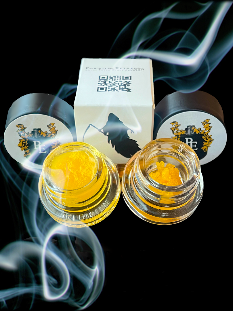 Photograph of product: Phantom Extracts - Wedding Crasher Live Resin Sugar (H)