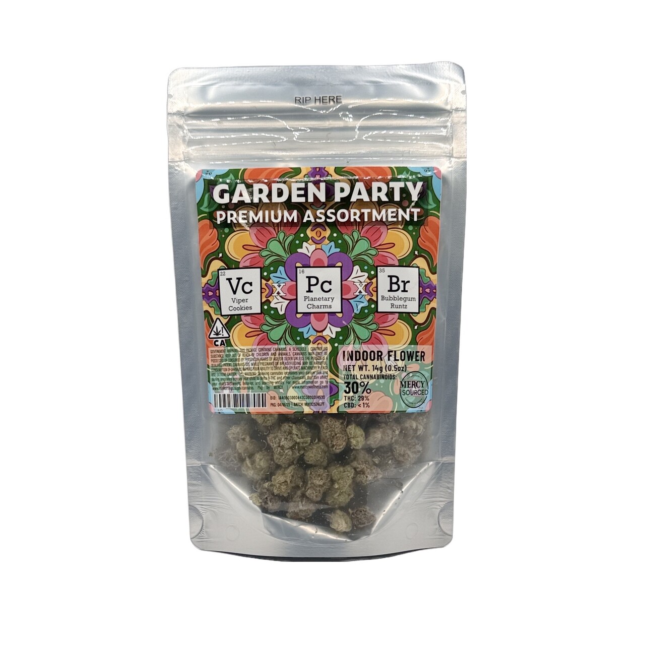 Photograph of product: GARDEN PARTY HALF OUNCE