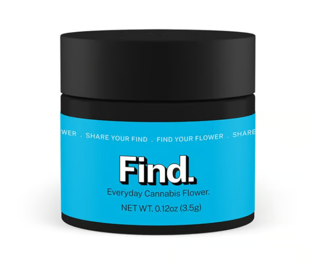 Photograph of product: Find. Mint Snackz Flower - 0301 - 3.5g