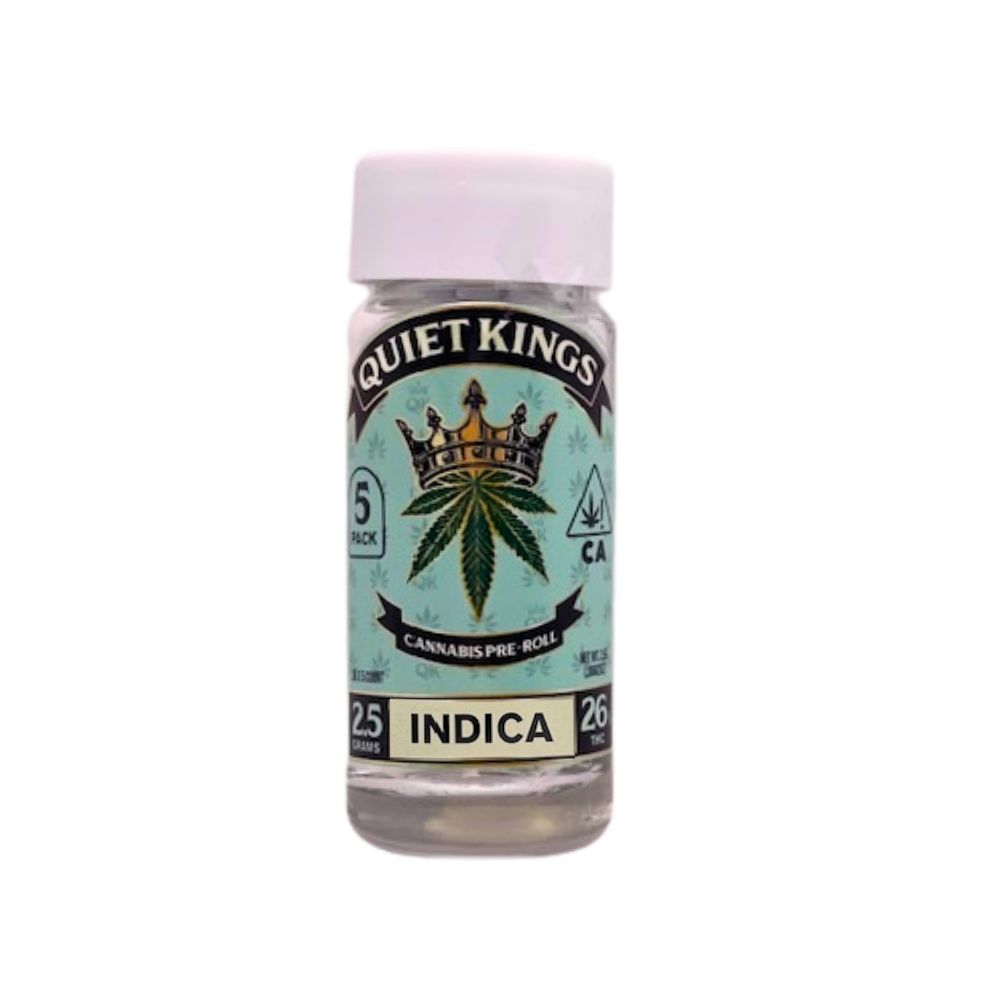 Photograph of product: 5 PACK - GLACIERS OG .5G - QUIET KINGS