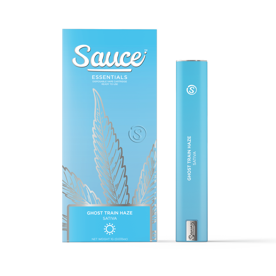Photograph of product: SAUCE BARS - DISPOSABLE LIVE RESIN - 1.25G - Oui'd - GHOST TRAIN HAZE