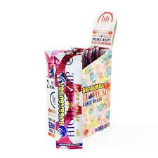 Photograph of product: High Hemp Bubble Gum Organic Wraps + Filter Tips 2pk