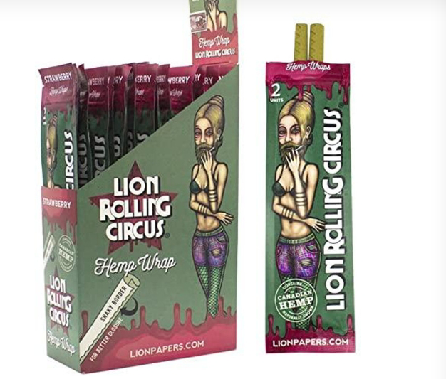 Photograph of product: Strawberry Hemp Wrap