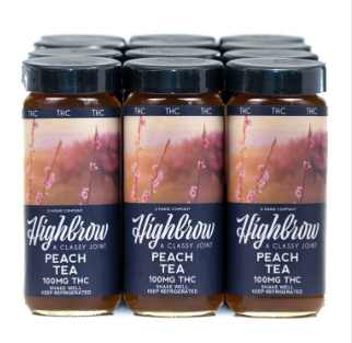 Photograph of product: Highbrow - Spiced Apple Cid'r TH-oui Beverage 100MG