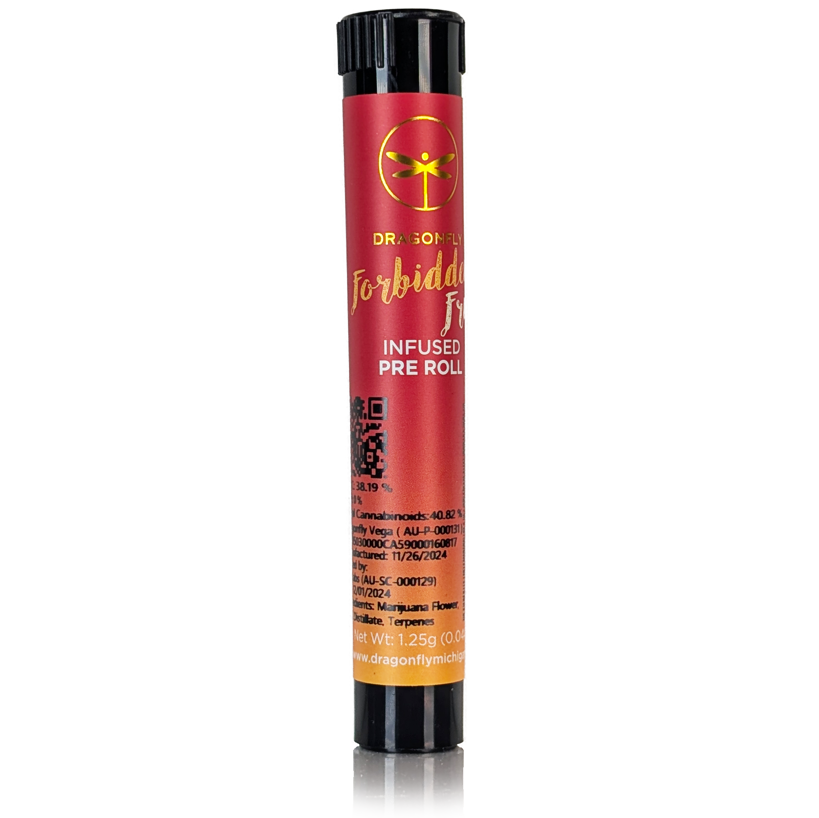 Photograph of Product: FORBIDDEN FRUIT - INFUSED PRE-ROLL