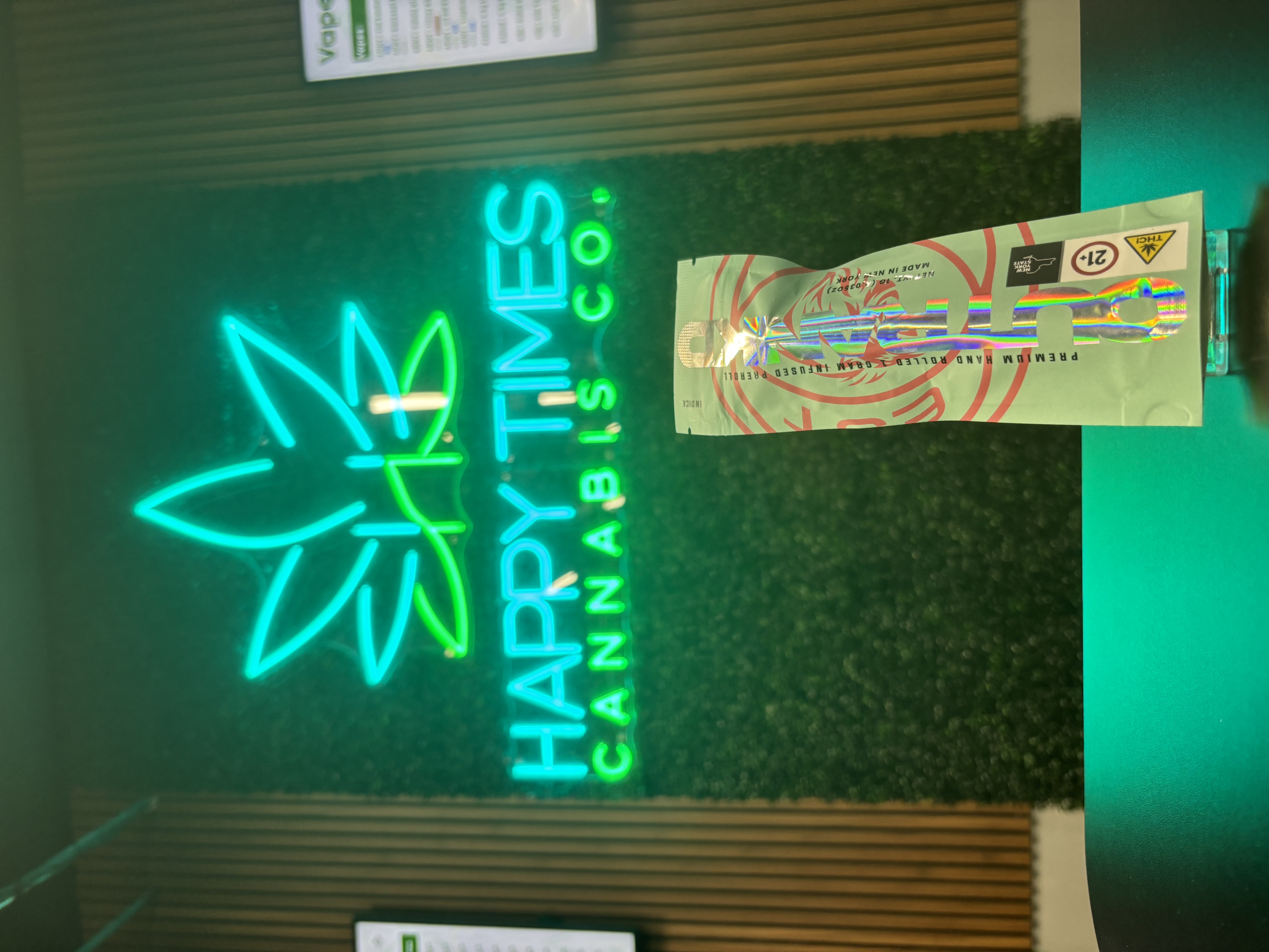 Photograph of product: Outranked - Sour Diesel Disposable Vape