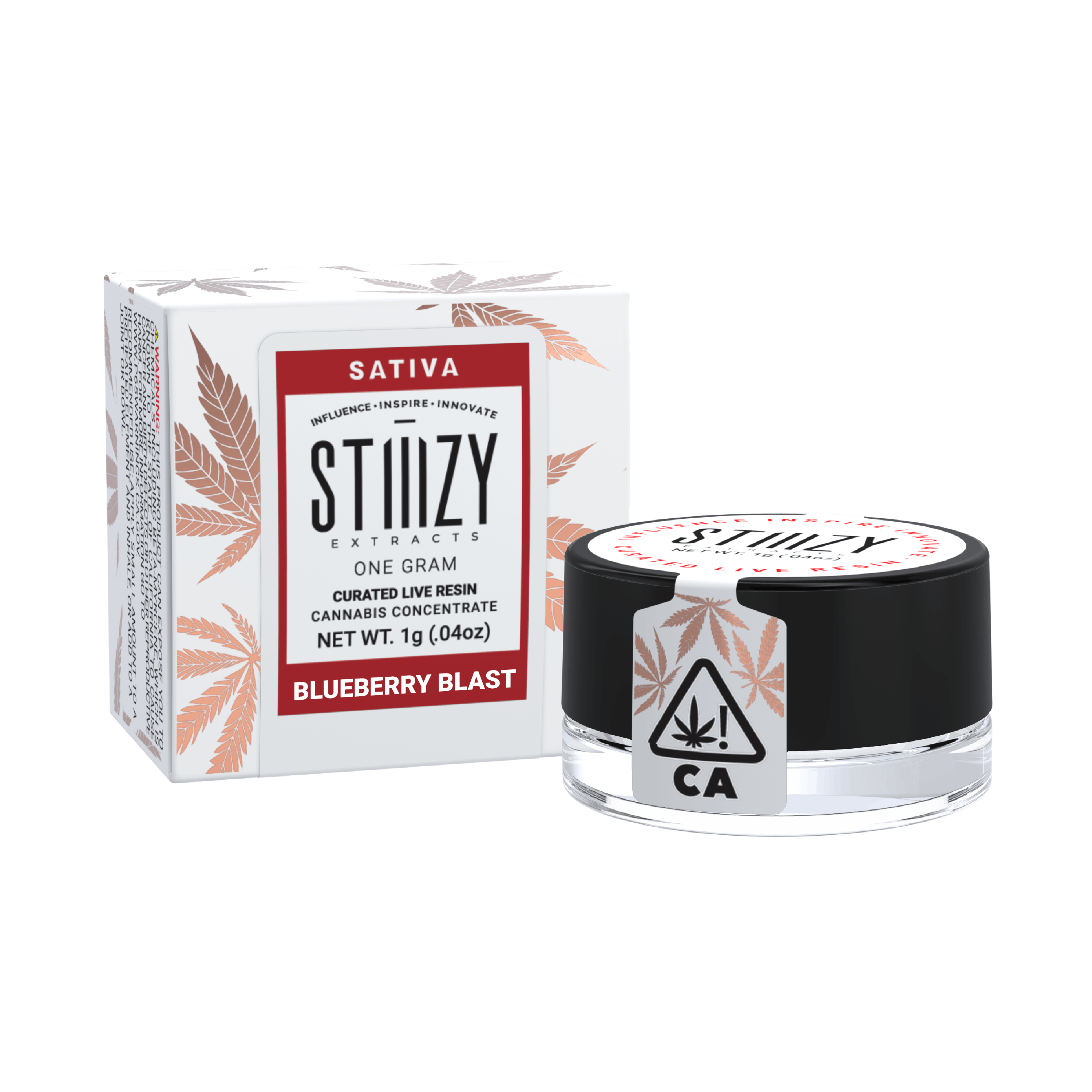 Photograph of product: Blueberry Blast (Oui'd) Curated Live Resin