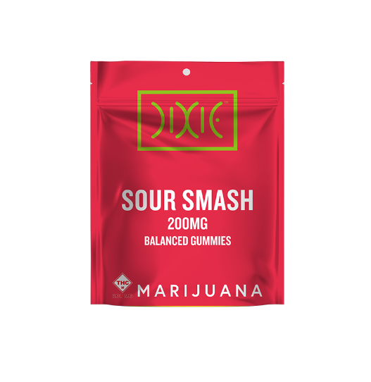 Photograph of product: 200mg Gummies | Sour Smash (Hybrid)