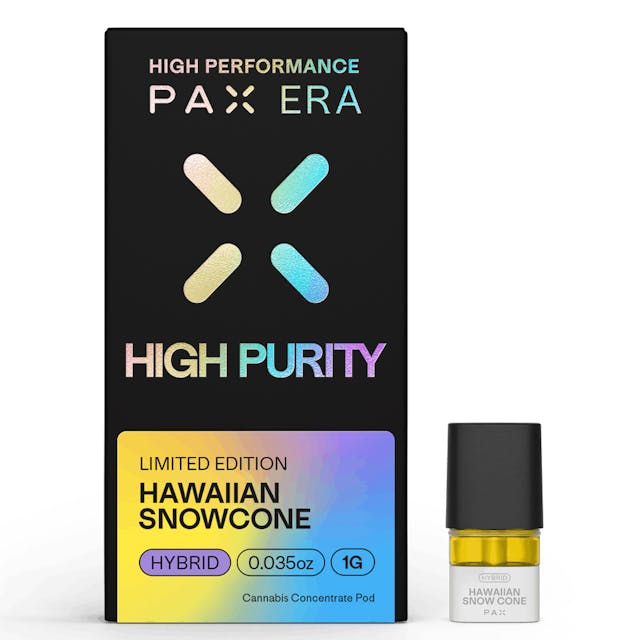 Photograph of product: Hawaiian Snowcone (H) 1g High Purity Pod - Hawaiian Snowcone (H) g High Purity