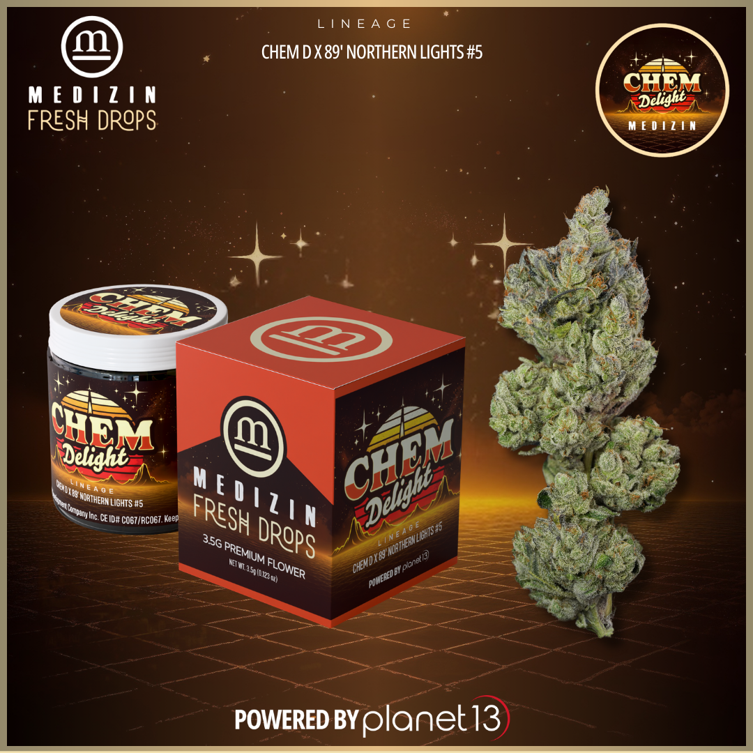 Photograph of product: Medizin Chem Delight Flower 3.5g