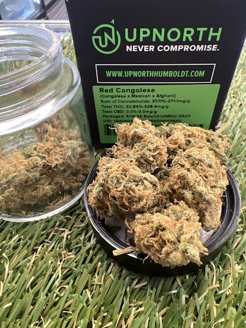 Photograph of product: Red Congolese 3.5g - FLOWER - 