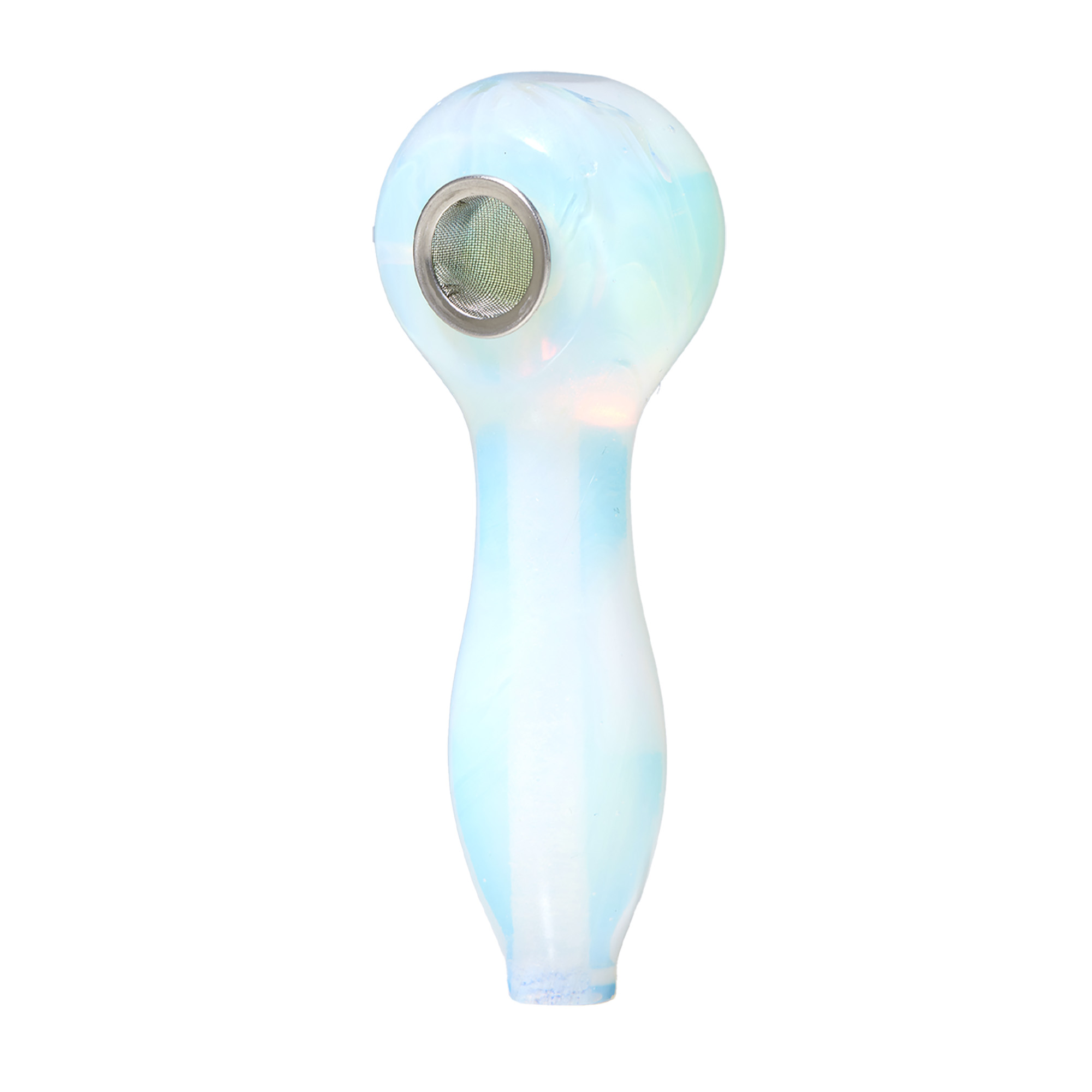 Photograph of product: Astral | Gemstone Spoon Pipe | Opalite