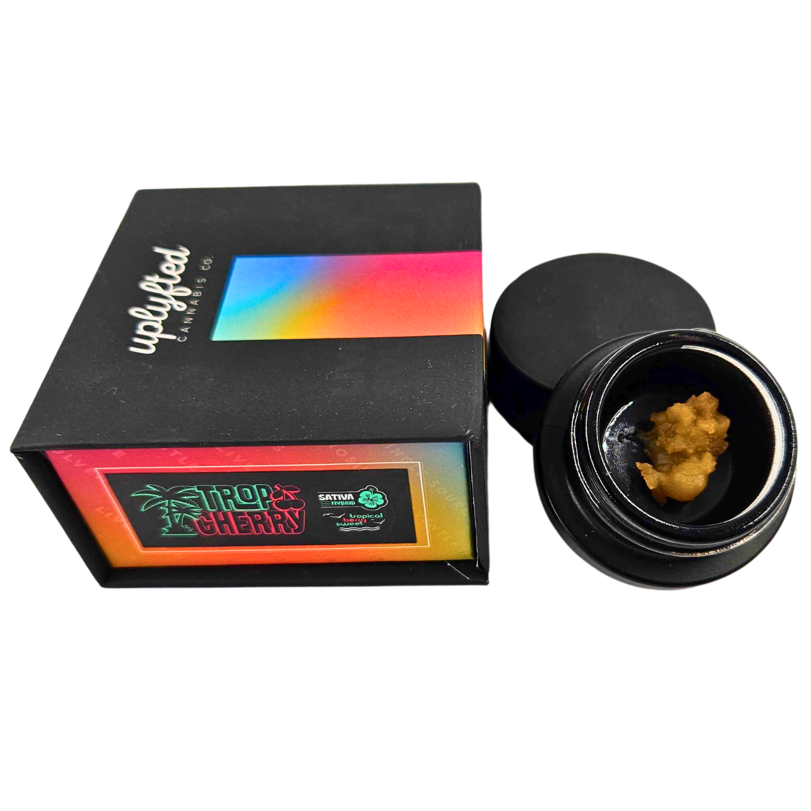 Photograph of product: UPLYFTED | Concentrate | Live Rosin | 90U | Trop Cherry