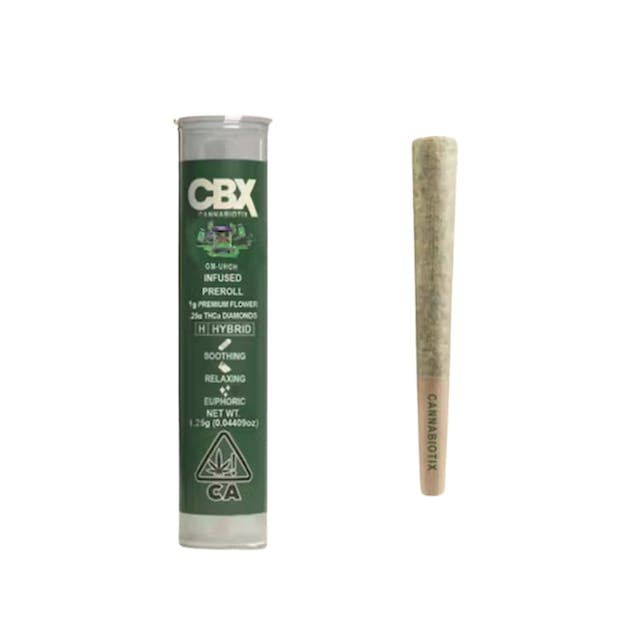 Photograph of product: GM-UHOH .75g Preroll - 