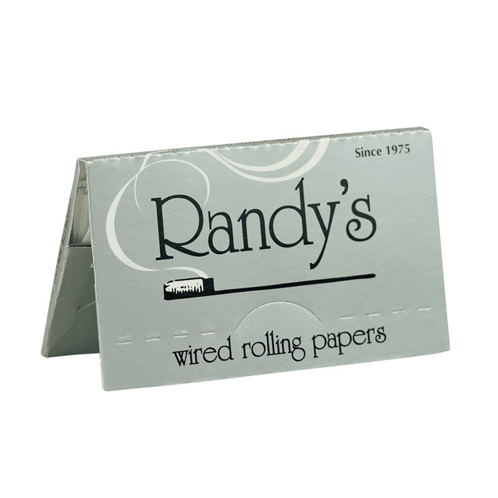 Photograph of product: Randy's Wired Rolling Papers Silver
