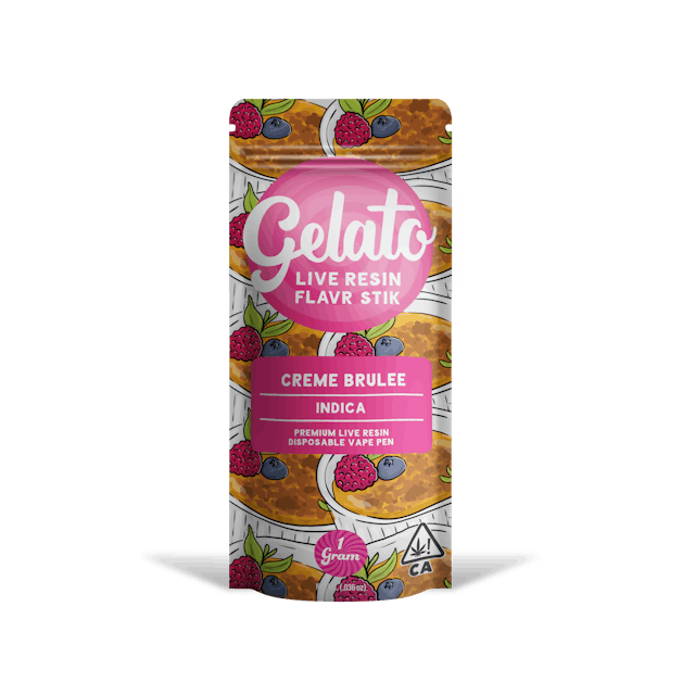 Photograph of product: Creme Brulee | 1g Live Resin  AIO - 