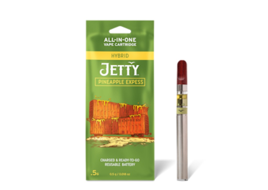 Photograph of product: Jetty | Pineapple Express | AIO Vape