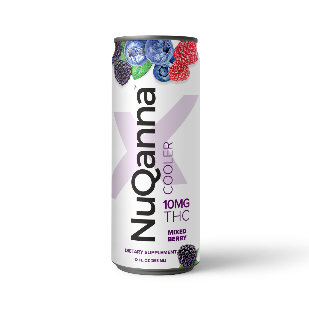 Photograph of product: Nu Qanna X 10mg TH-oui Cooler - Mixed Berry