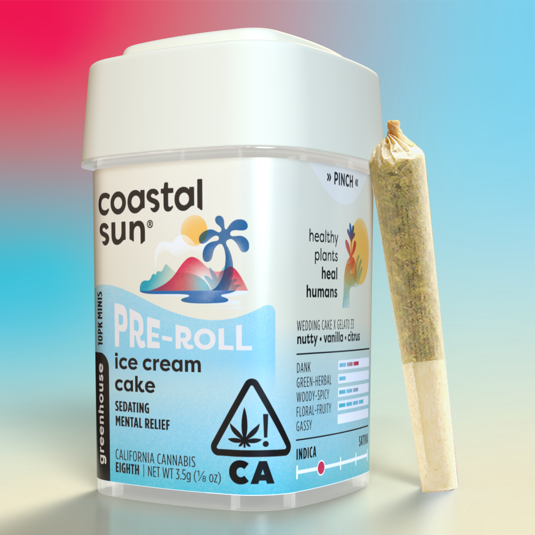 Photograph of product: Coastal Sun | Preroll 10Pk (.35) | Illemonati