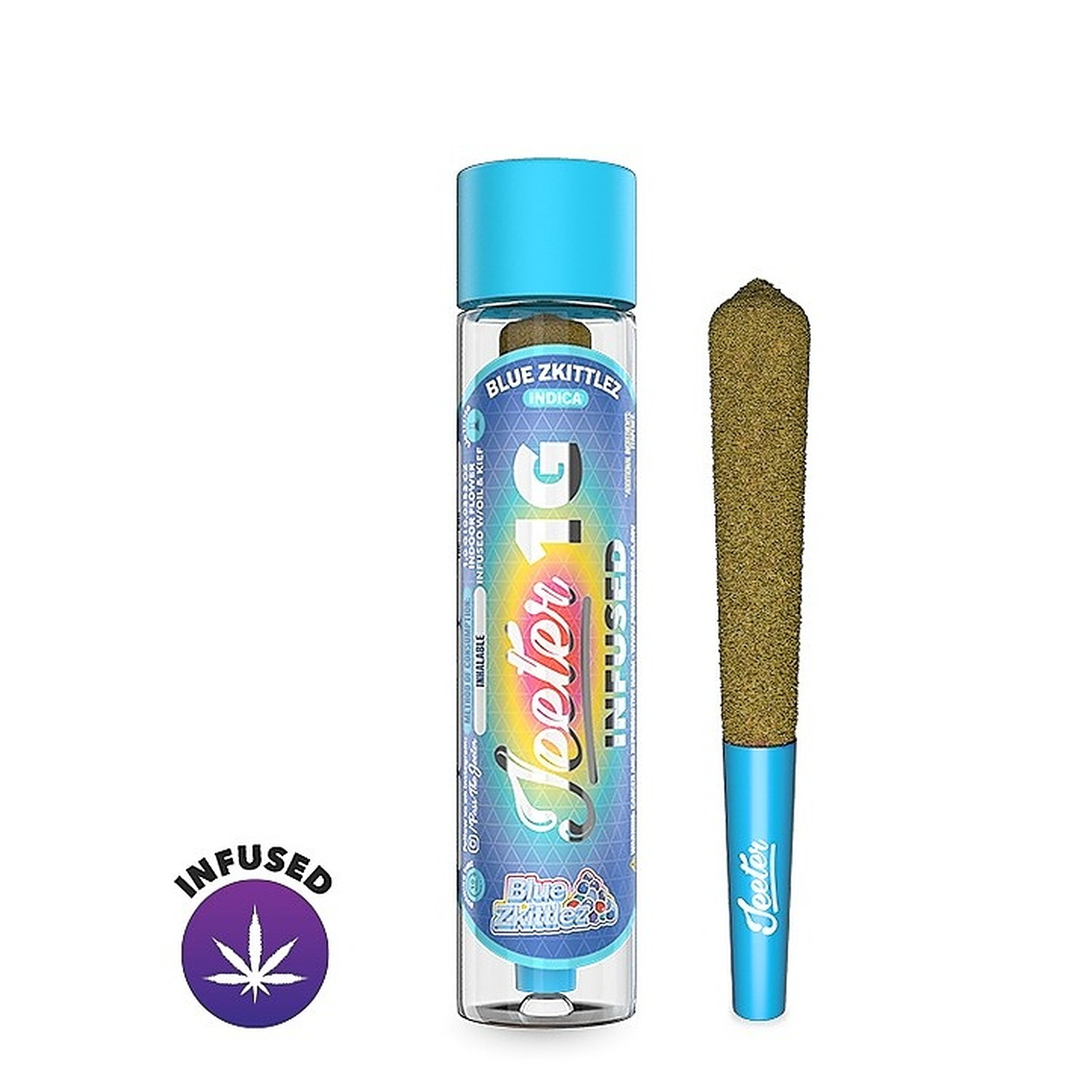 Photograph of product: 1g Infused Preroll (Blue Zktlz)