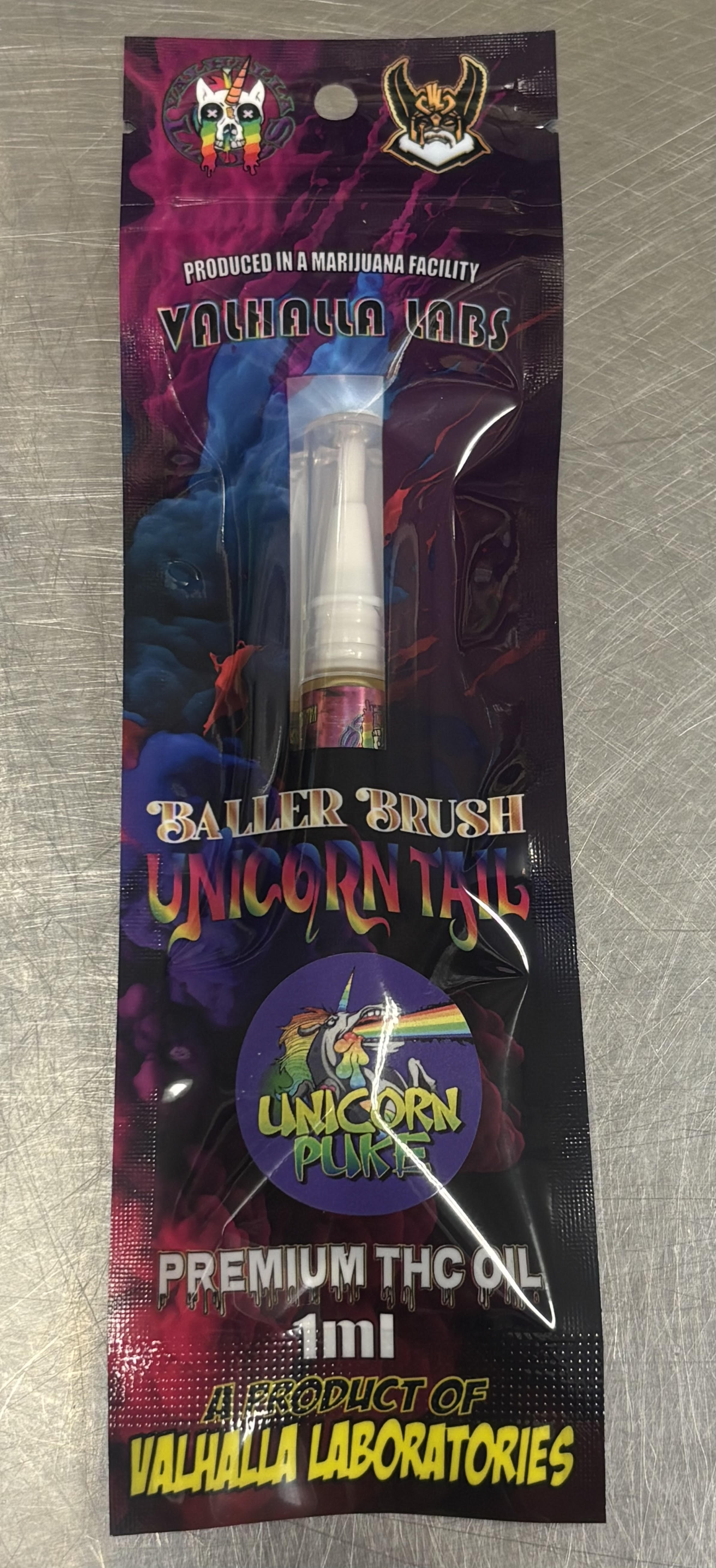 Photograph of product: Valhalla 1g Unicorn Puke Brush