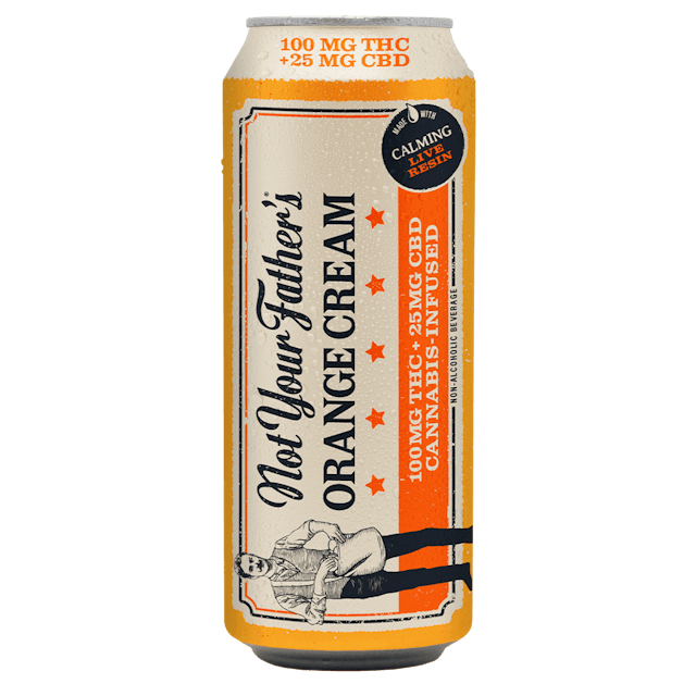 Photograph of product: Orange Cream 100 TH-oui: 25 CBD - Infused Drink