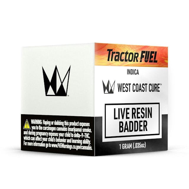 Photograph of product: Tractor Fuel | 1g Live Resin Badder