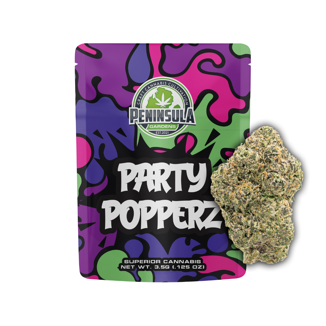 Photograph of Product: Peninsula - Pre-Pack - Party Poppers - 3.5g