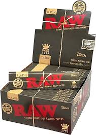 Photograph of product: Papers - Raw Black KING Size
