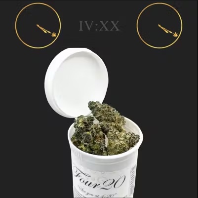 Photograph of product: Hippie Crasher Flower | 3.5g - Four20