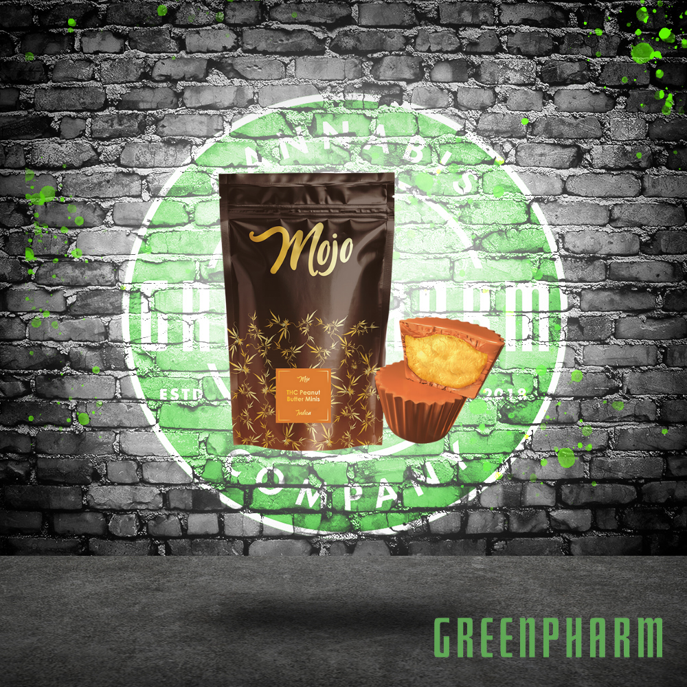 Photograph of product: Mojo | 200MG | Peanut Butter Minis