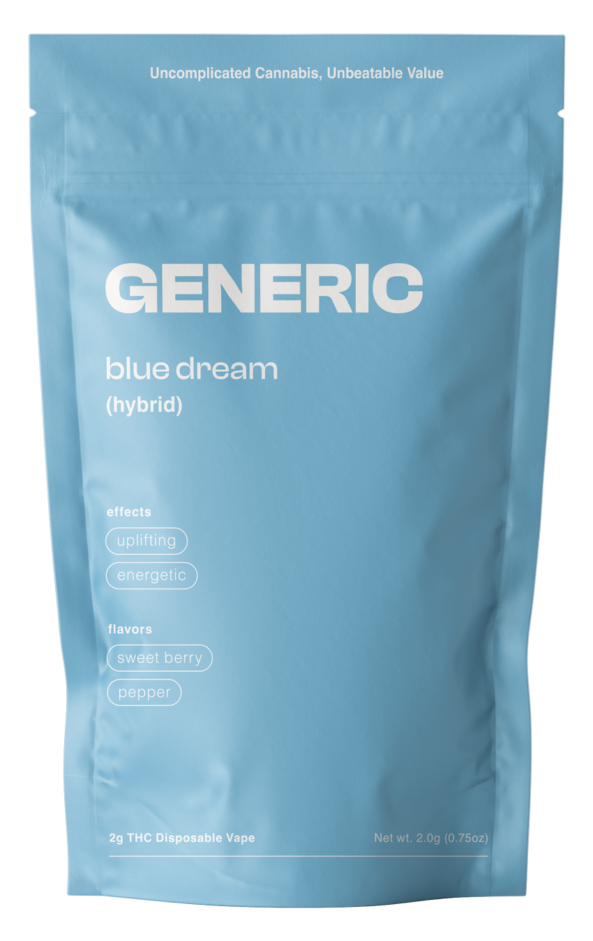 Photograph of product: Disposable Pen Blue Dream | 2g