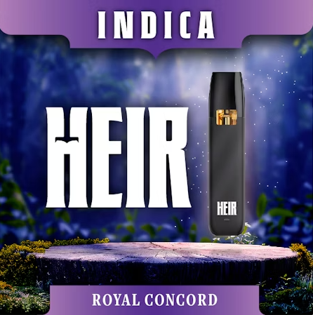Photograph of product: Royal Concord 0.5g -Disposable