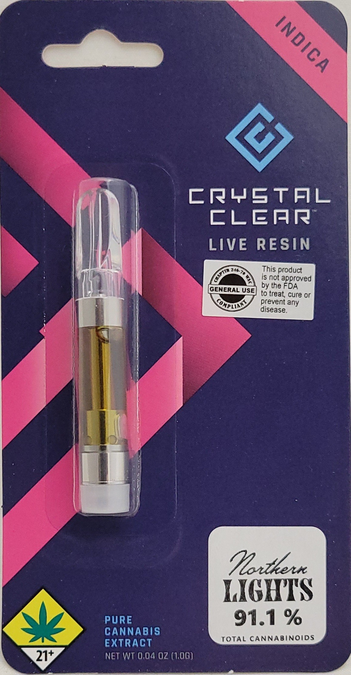 Photograph of product: Northern Lights Live Resin | 1g