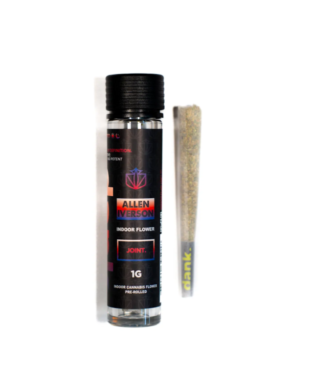 Photograph of product: DANK Allen Iverson Preroll 1g