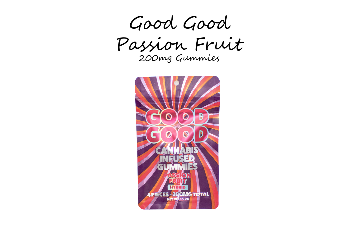 Photograph of product: Passion Fruit | 200mg Gummies 4pc