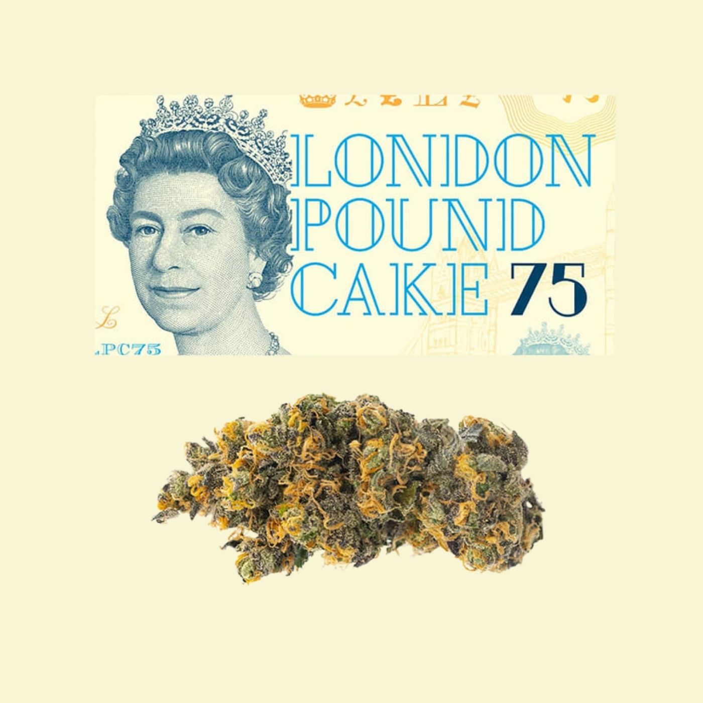 Photograph of product: Cookies | London Pound Cake - 3.5g