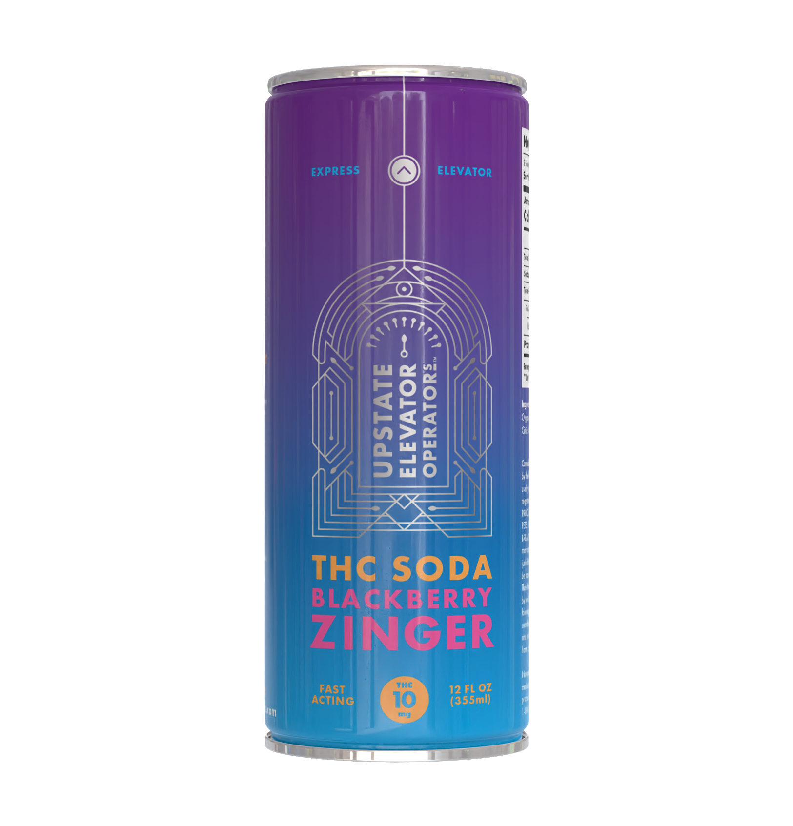 Photograph of product: Blackberry Zinger Soda | 10mg TH-oui