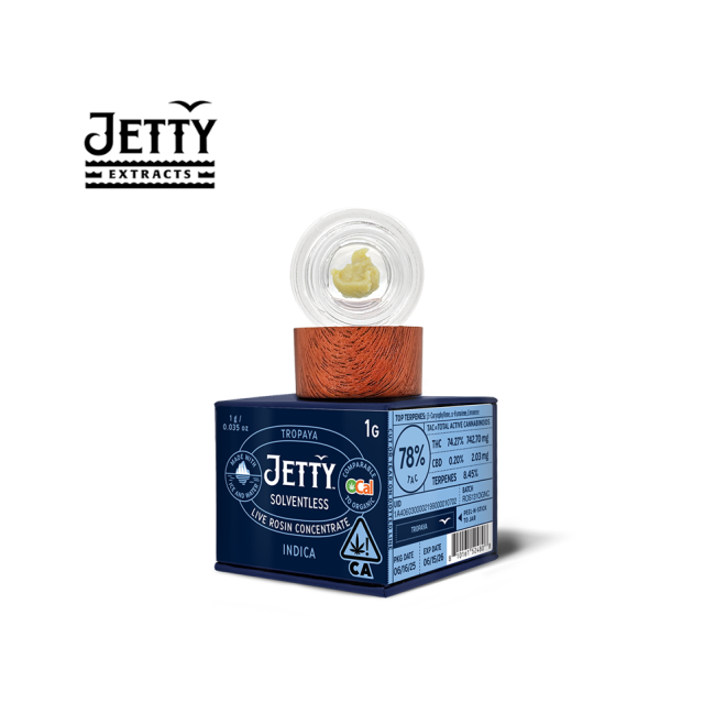 Photograph of product: TROPAYA 1G LIVE ROSIN