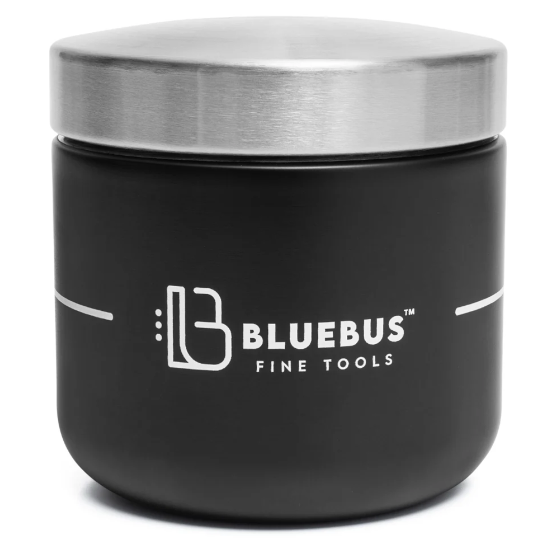 Photograph of product: BUNKER 500ml Airtight Stash Jar Black